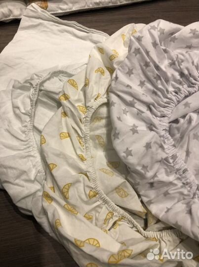 Постельное белье в детскую кроватку