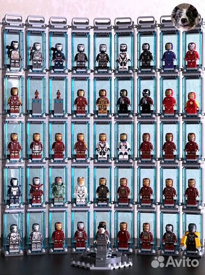 Коллекция минифигурок Lego Marvel Iron Man