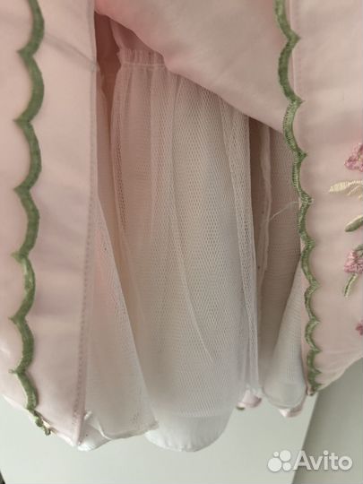 Детское нарядное платье 5-6лет