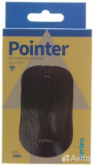 Мышь беспроводная Perfeo Pointer 4 кн. DPI 800-240