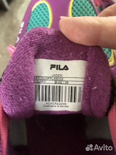 Кроссовки fila оригинал