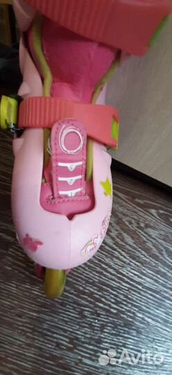 Роликовые коньки детские раздвижные
