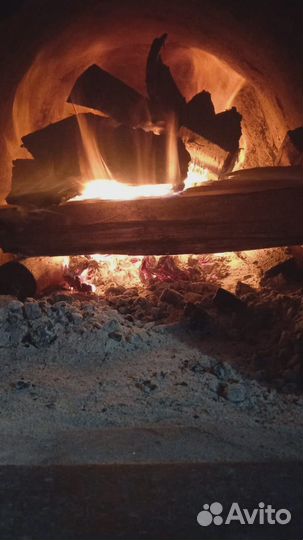 Хлеб на закваске бездрожжевой из русской печи