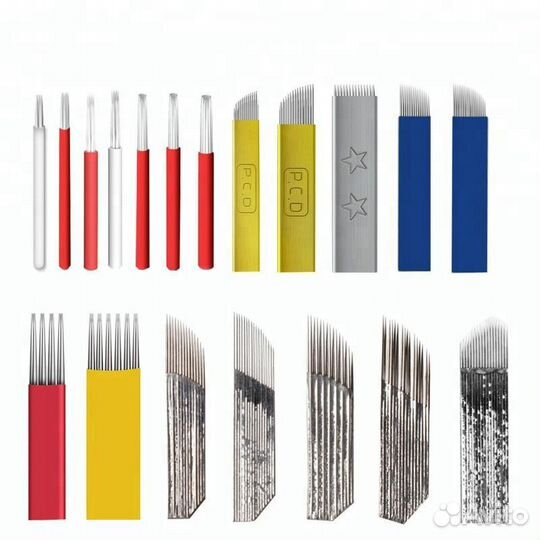 Иглы для микроблейдинга лезвия татуаж ПМ