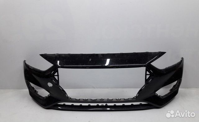 Передний бампер на hyundai solaris