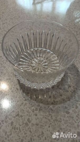 Хрустальные салатники СССР с дефектами
