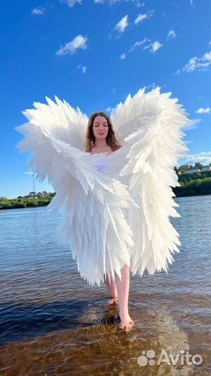 Крылья ангела белые