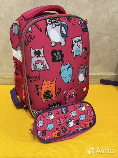 Ранец для девочки новый