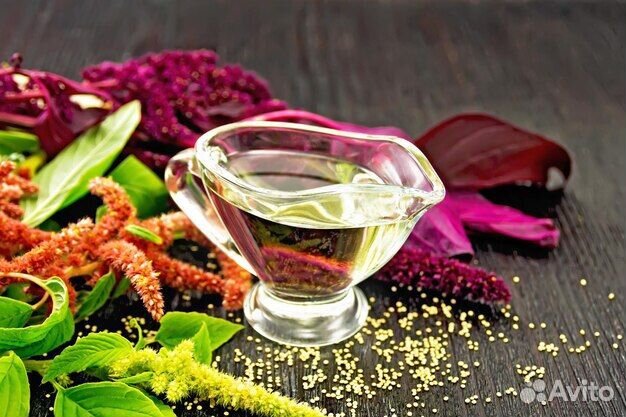 Амарантовое масло сыродавленное