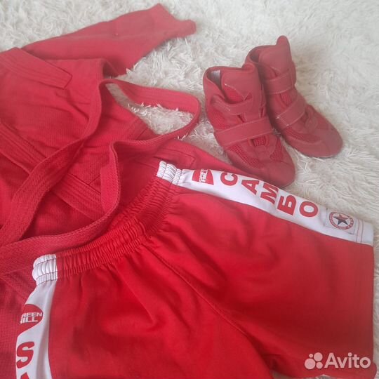 Детский набор вещей для занятия самбо