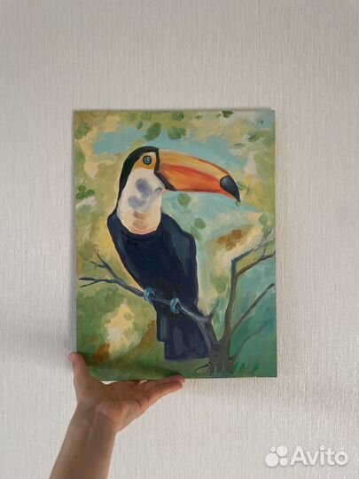 Картина маслом на холсте ручная работа в ассорт