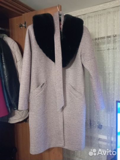 Пальто зимнее женское 48 50
