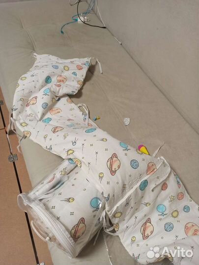 Бортики в кроватку