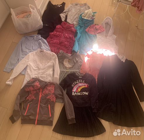 Детские вещи пакетом для девочек
