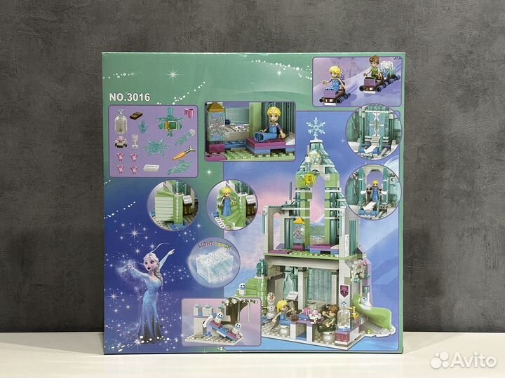 Волшебный ледяной замок Эльзы