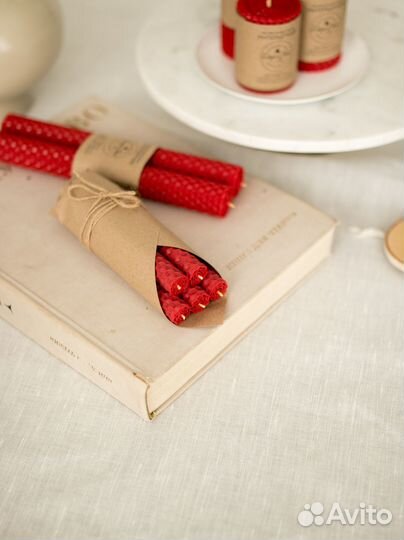 Набор восковых свечей