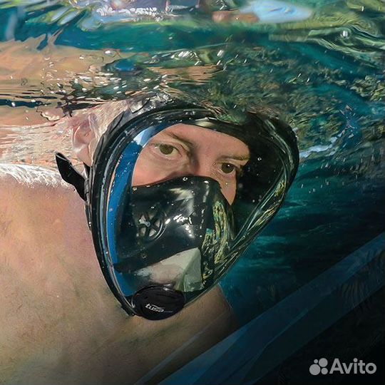 Полнолицевая маска для сноркелинга Full-face Snork