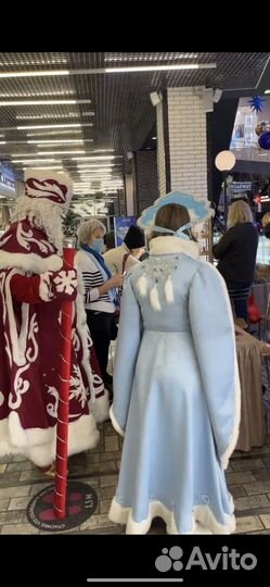 Костюм снегурочки взрослый