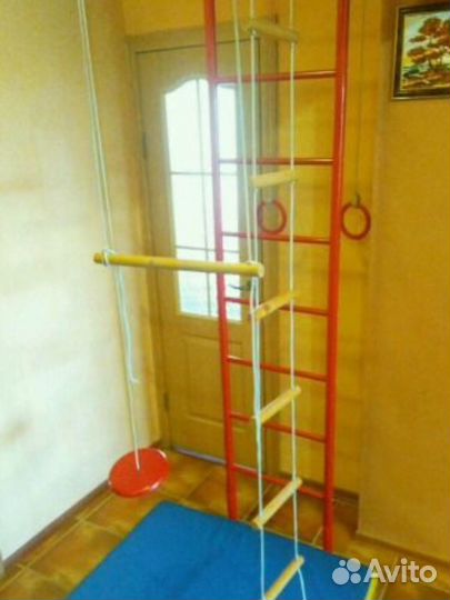 Детский спортивный комплекс с матом