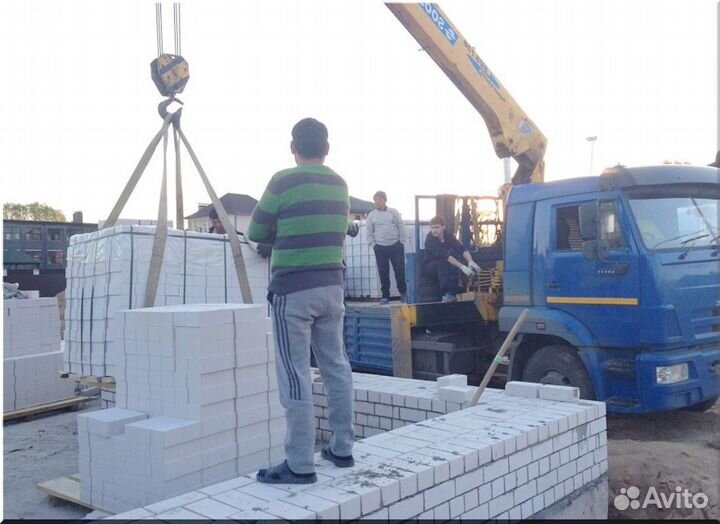 Аренда и услуги манипулятора, стрела 21 м, борт 10 т, 6 м