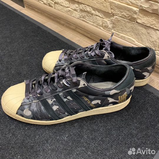 Bape x Undefeated x Adidas superstar 80s