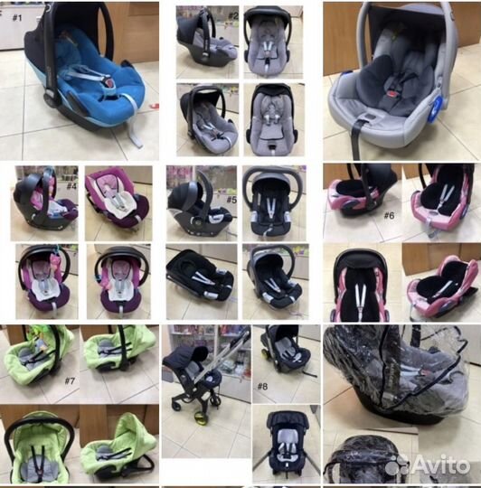 Детское автокресло на прокат
