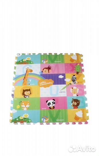 Детский коврик пазл — 2 штуки