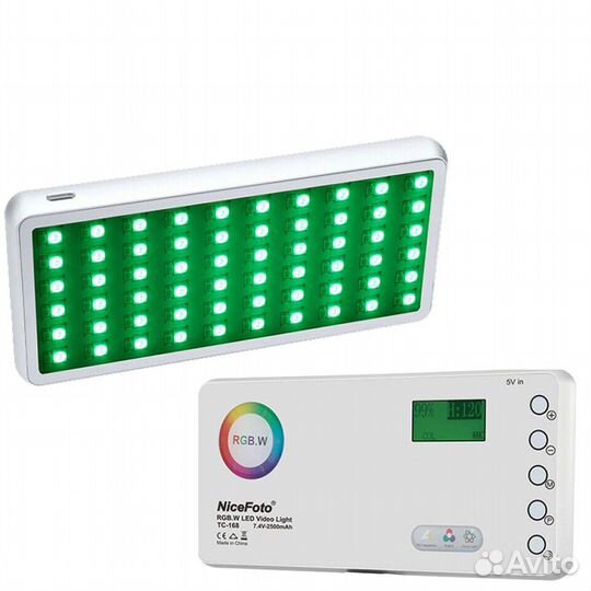 Осветитель NiceFoto TC-168 RGB