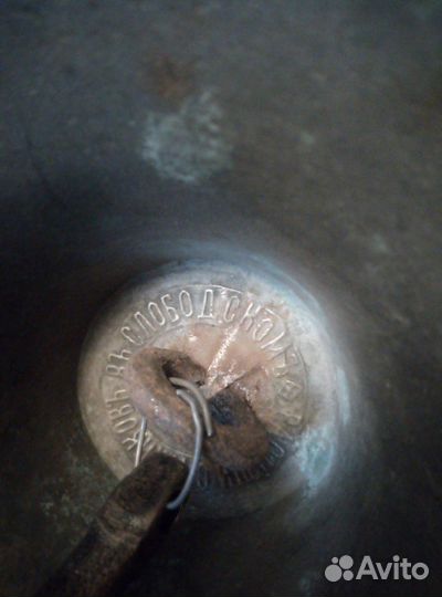 Дореволюционный колокол из бронзы