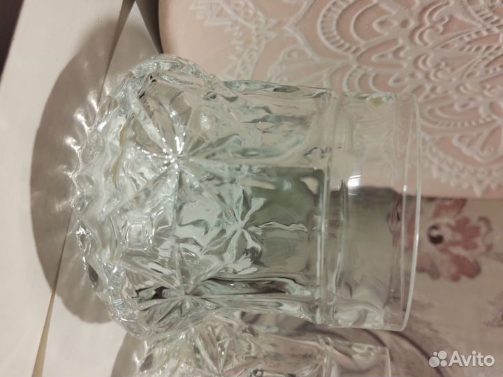 Стаканы хрусталь СССР 3 шт