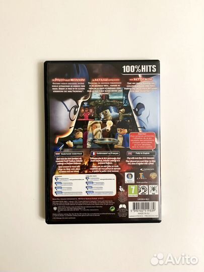 Lego Harry Potter: Years 5-7 зару лицензия DVD-box