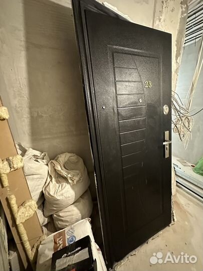 Дверь входная железная бу