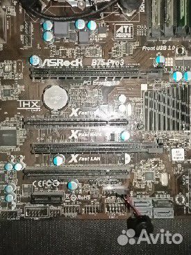 Материнская плата 1155, i5 3570, 8gb DDR3 1600