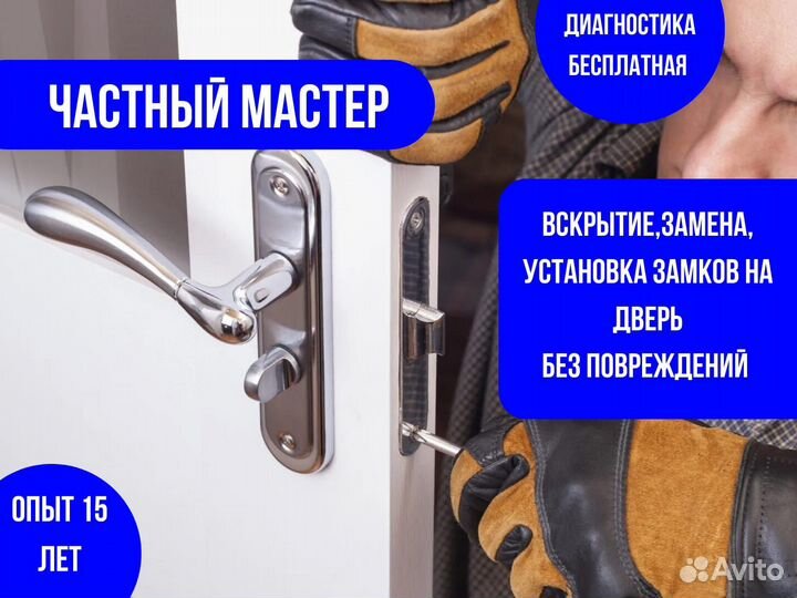 Вскрытие замена замков