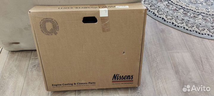 Радиатор охлаждения на citroen/ peugeot