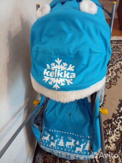 Детские санки коляска бу