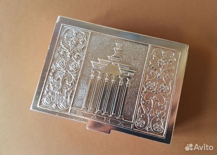 Коробка для папирос шкатулка СССР ВДНХ