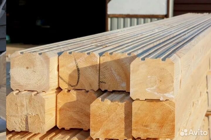 Профилированный брус сруб бани дома