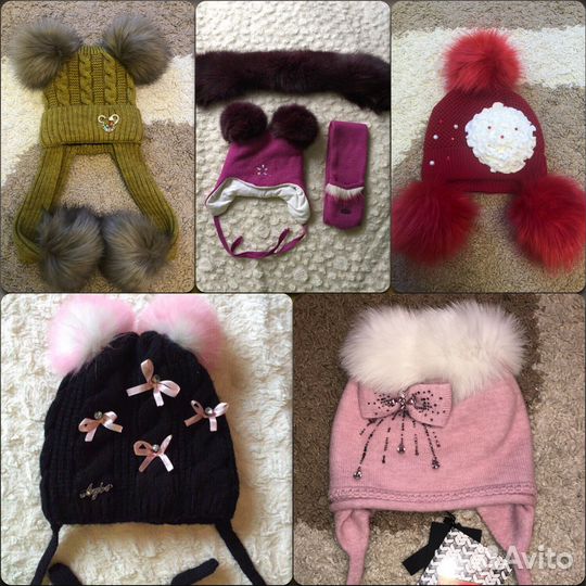 Головные уборы р.48-50, 50-52