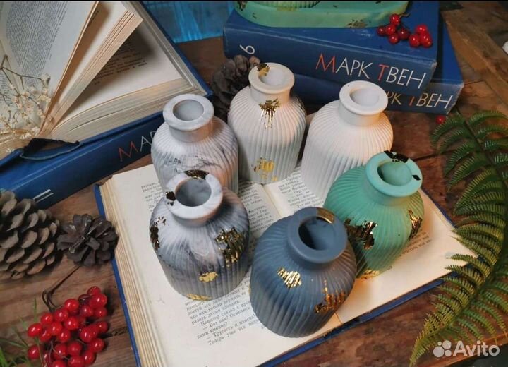 Ваза из гипса