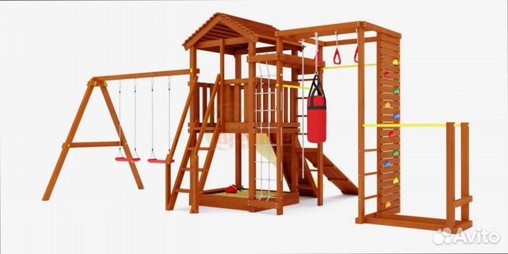 Детская спортивная площадка доставка и сборка