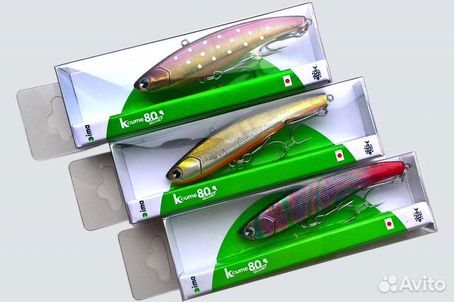 Вибы Ima Koume 80 Heavy (20гр.) 6 цветов. Оригинал