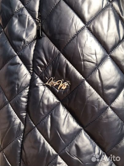 Пальто демисезонное стеганое 50-52