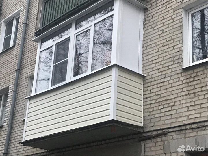 Остекление балконов и лоджий под ключ