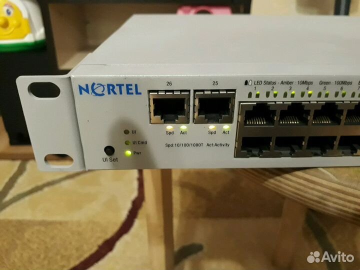 Коммутатор nortel Ethernet Switch 325-24G