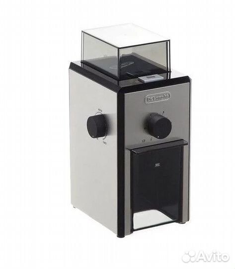 Кофемолка Delonghi KG 89, черный/серебристый