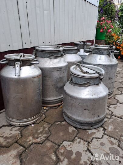 Фляга алюминиевая бу 40л 20л