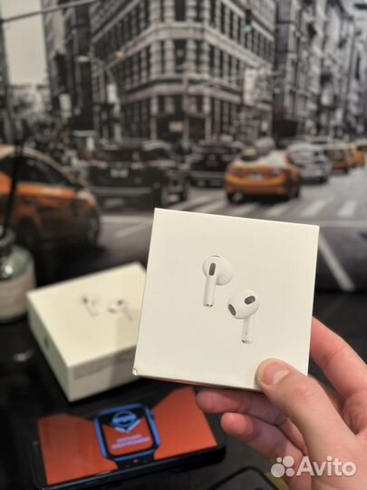 Наушники Apple AirPods 3 lux качество