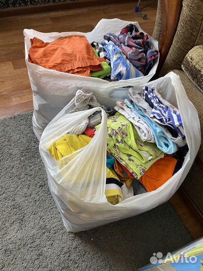 Детские вещи пакетом на мальчика бесплатно