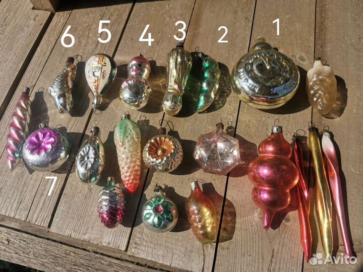 Новогодние игрушки СССР советские